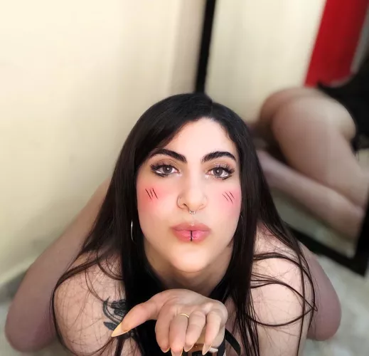 fuck the booty laying on floor by Jazmin-D