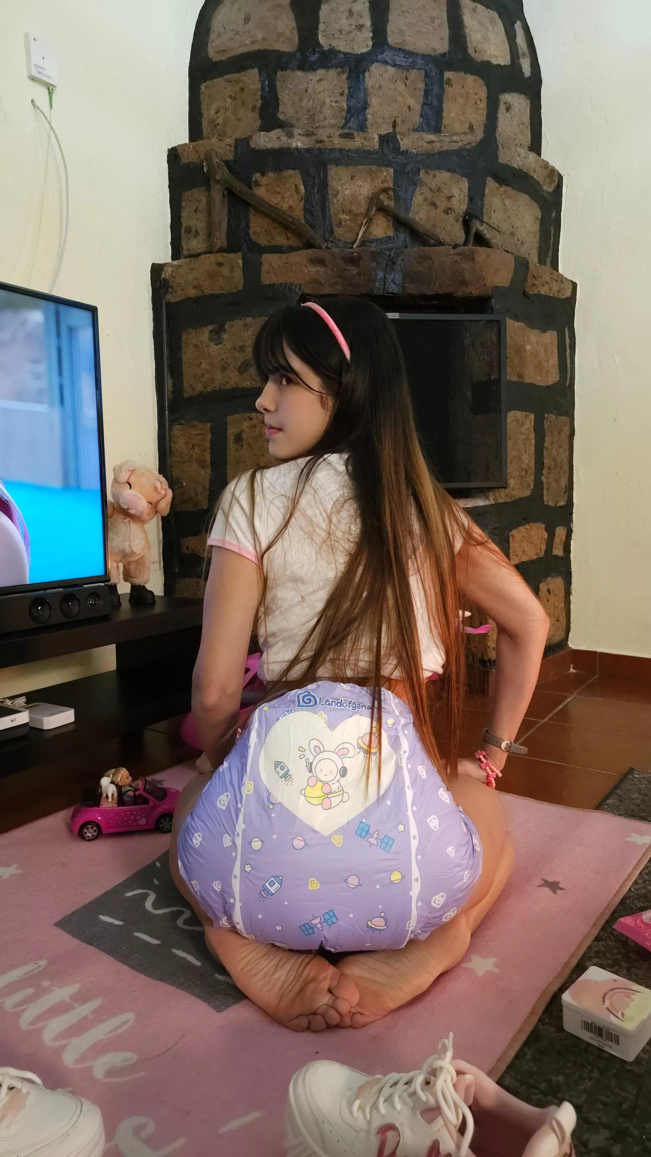 Got ABDL diapers!!! They're from Land Of Genie💜✨️ posted by sweetybebita