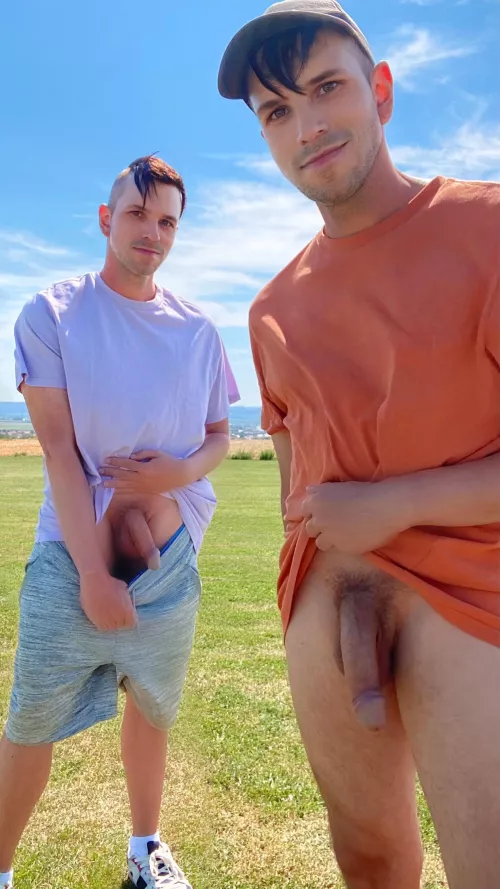 Hanging out in nature with my Brother by LeeCoehrXXX