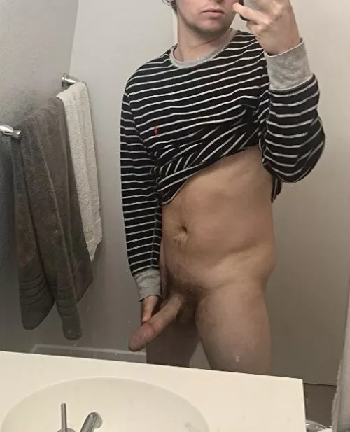 Hard cock ready 4 the weekend! Someone please suck it lol.  by NegotiationFun727