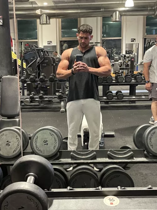 I can assure you that I have some bigger muscles down there 😏😏 by TheKingDavid_