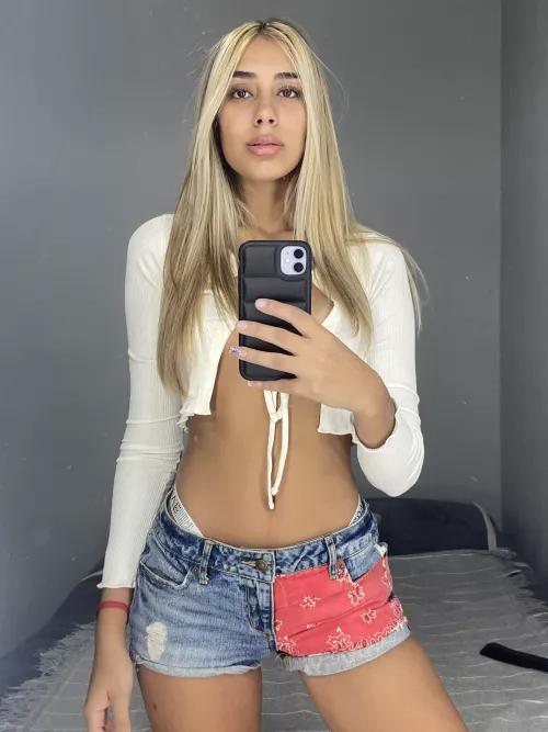 I should smile more haha but at least my top is cute by soheilamini21