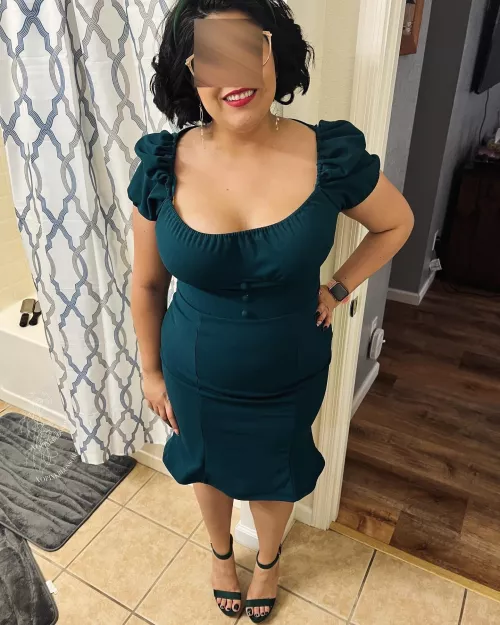 I think this dress hugs my curves nicely by xopinkblossom