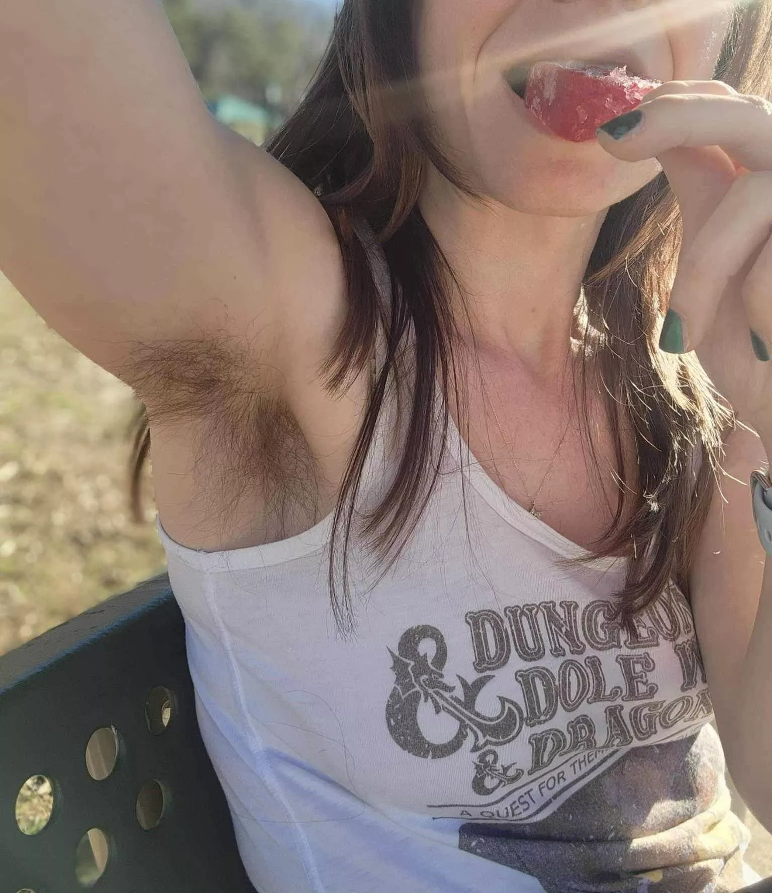 If you caught a glimpse of my armpits out in public would it turn you on? posted by nerdylittleplaything
