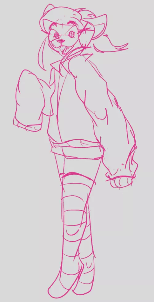 I'll Sketch your oc for free! by Raydrawsx