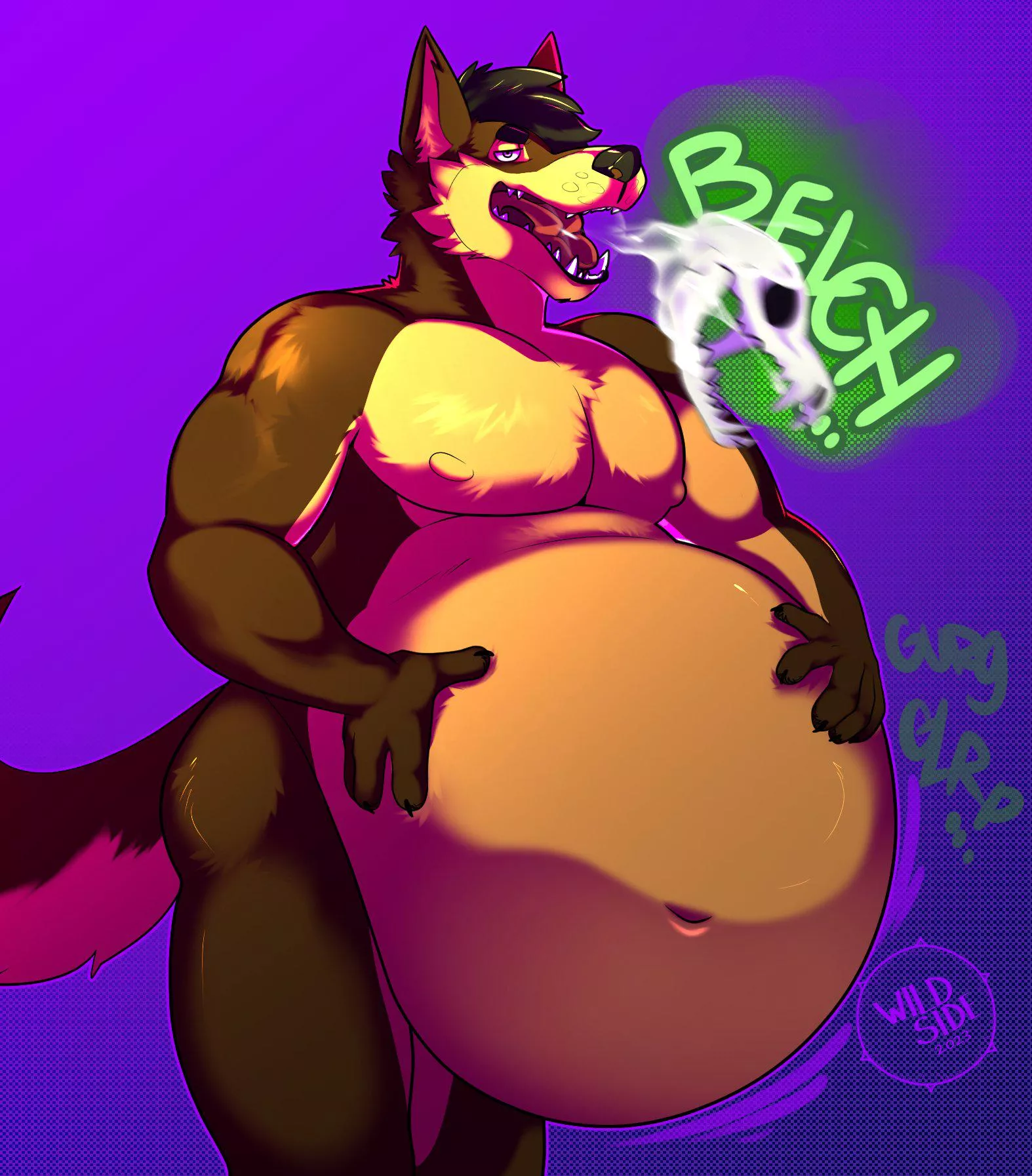 {image} what I would give to be apart of YOUR belly and ass! piece by: wildside posted by Not_Xav