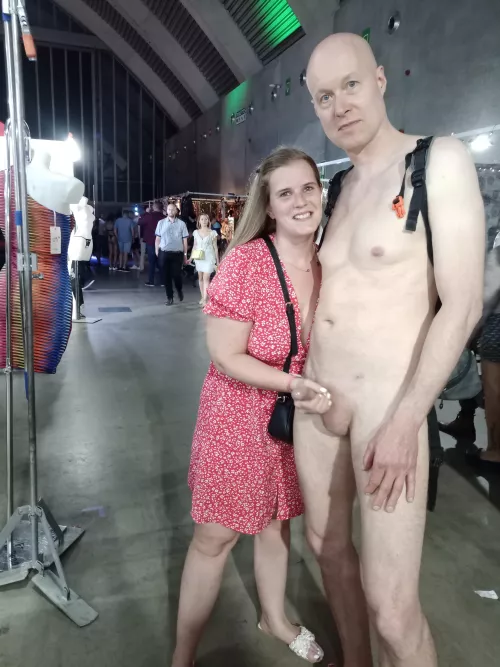 It felt good when she was playing with my hard dick in public, picture taken by her boyfriend 😎 by ExcellentContract677