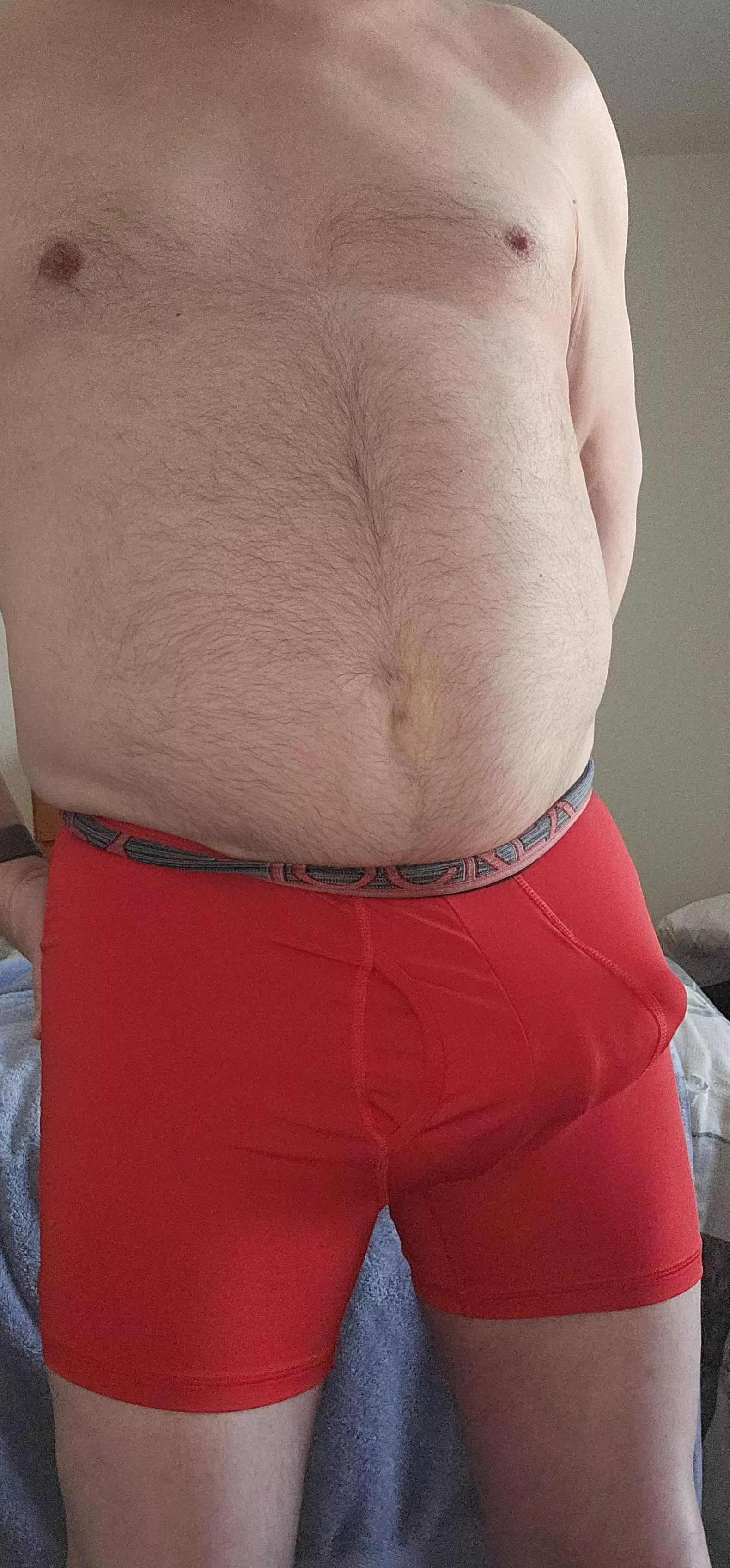 Ladies and Gentlemen, my bulge! posted by MyDadBod_2021