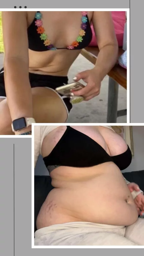 Might’ve “accidentally” gained a few pounds 😉 by blondiee188