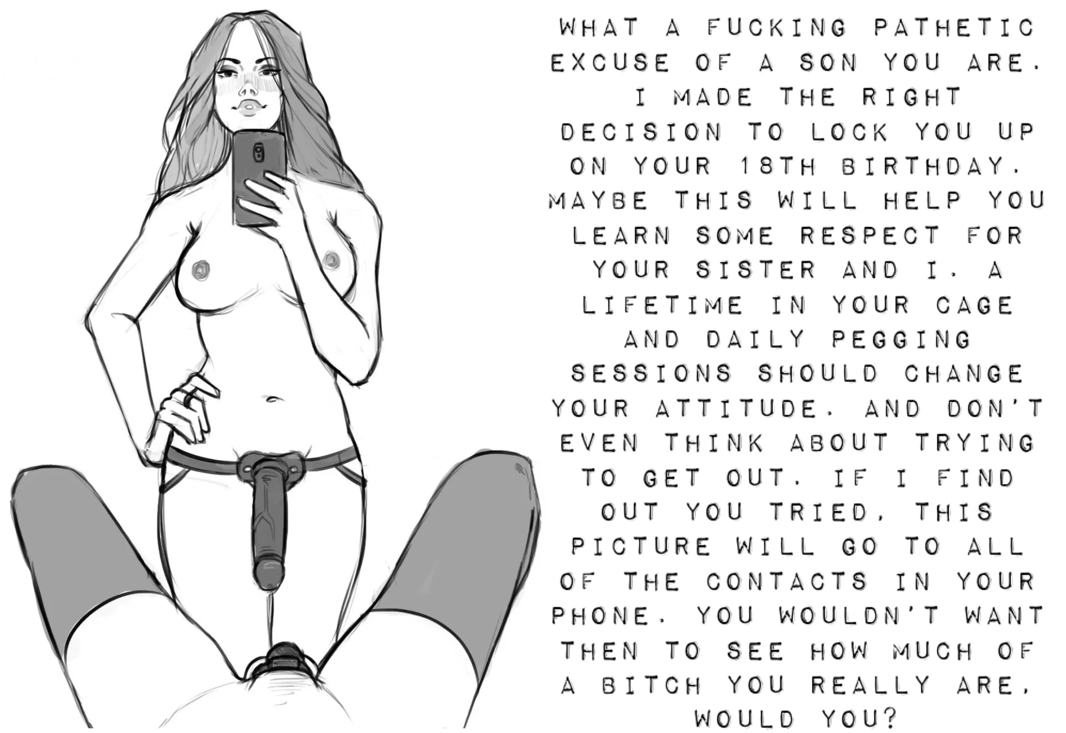 Mom helps you learn some respect posted by _Sub_boi_zf