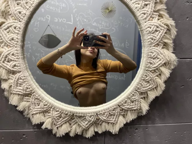 My boyfriend doesn't even suspect that I'm a collector of naked photos in public toilets by Queen_Voluptuousness