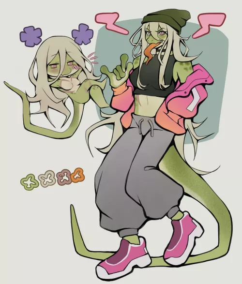 reptile gal🦎 ~ by me by Iamrocam