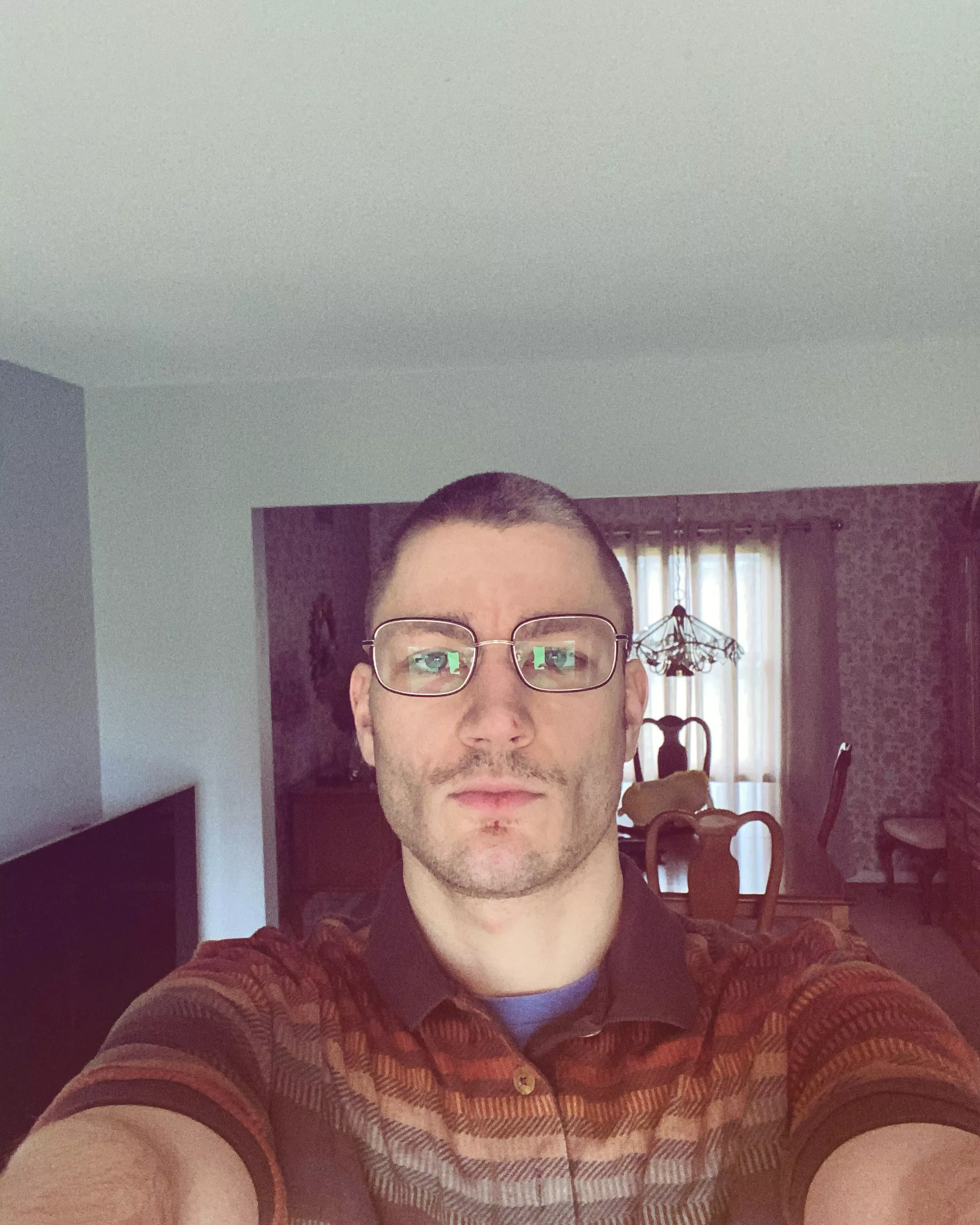 Thanks for opinions I ended up getting these glasses. Now I can be a  four eyed wonder  posted by SuperPuppyNoodleBoy