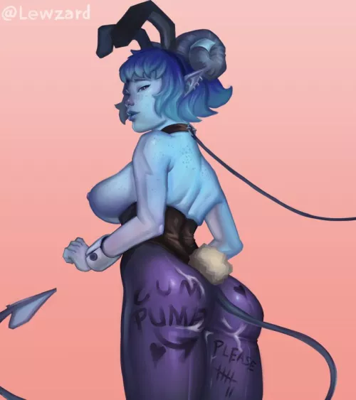 Thiefling women are also amazing cum dumps (lewzard) by HypnoMisa