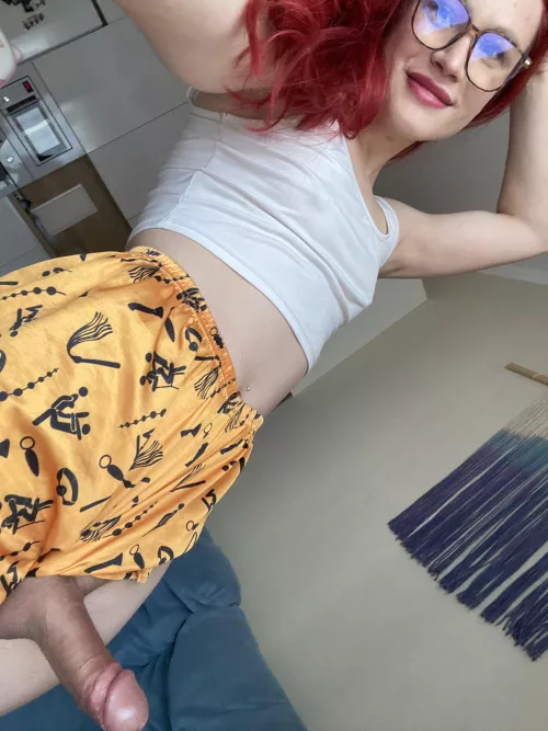 This is my pijama. Would you be happy to see me like this in the morning? by RedHead_Mystery