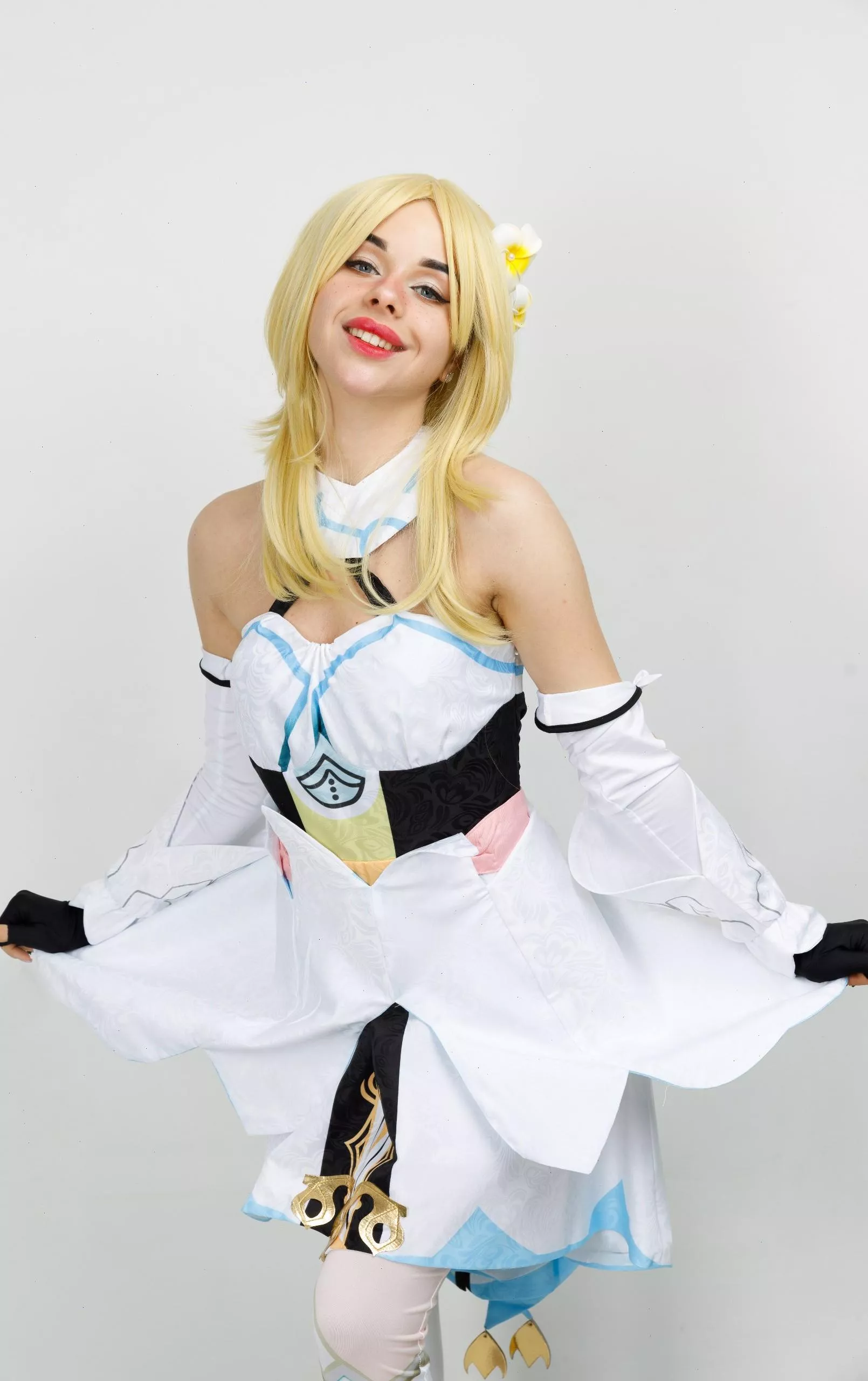 Traveler Genshin Impact by Diana Whales posted by Beloovveddd