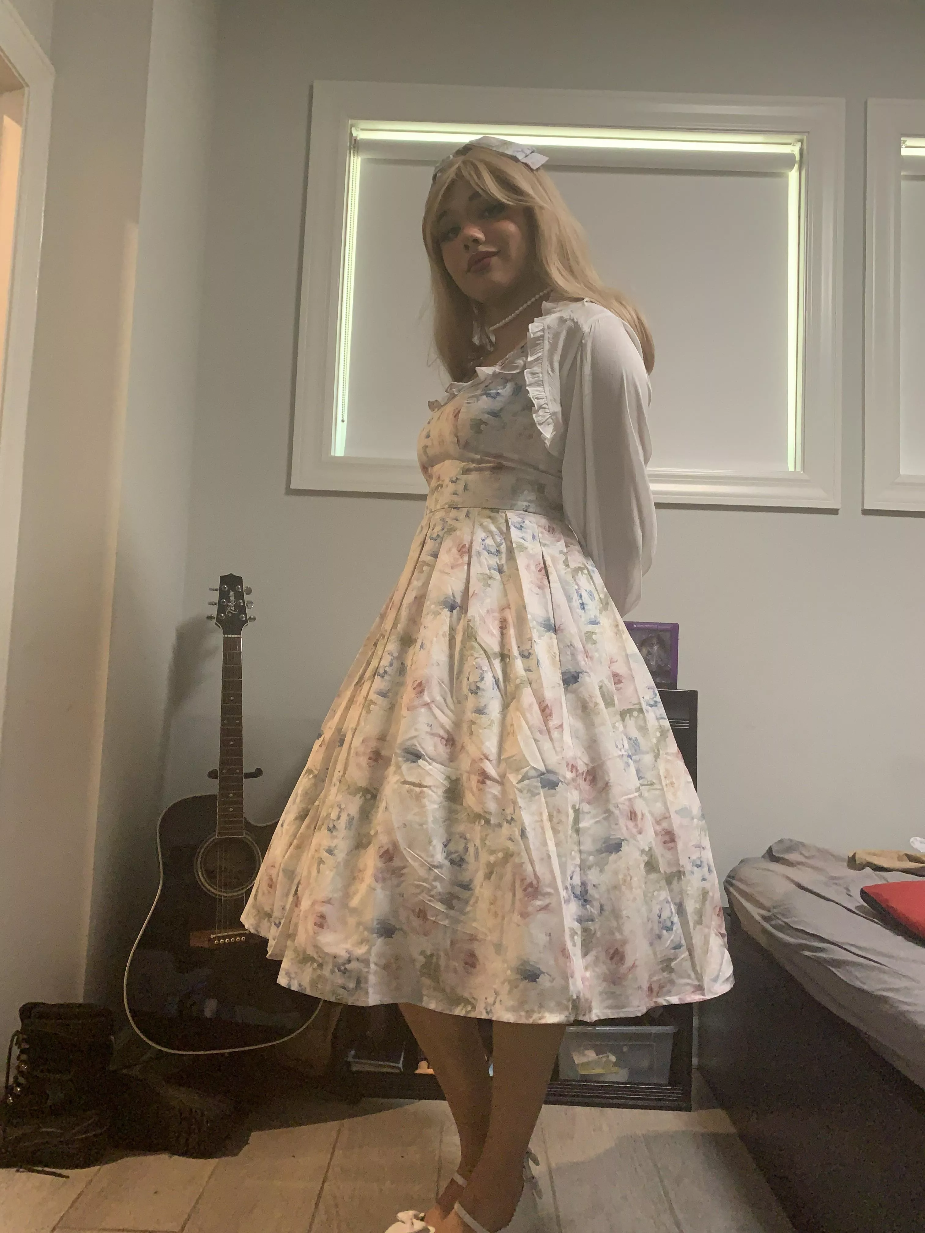 Trying blond out with some other outfits posted by Lady_Liliana_