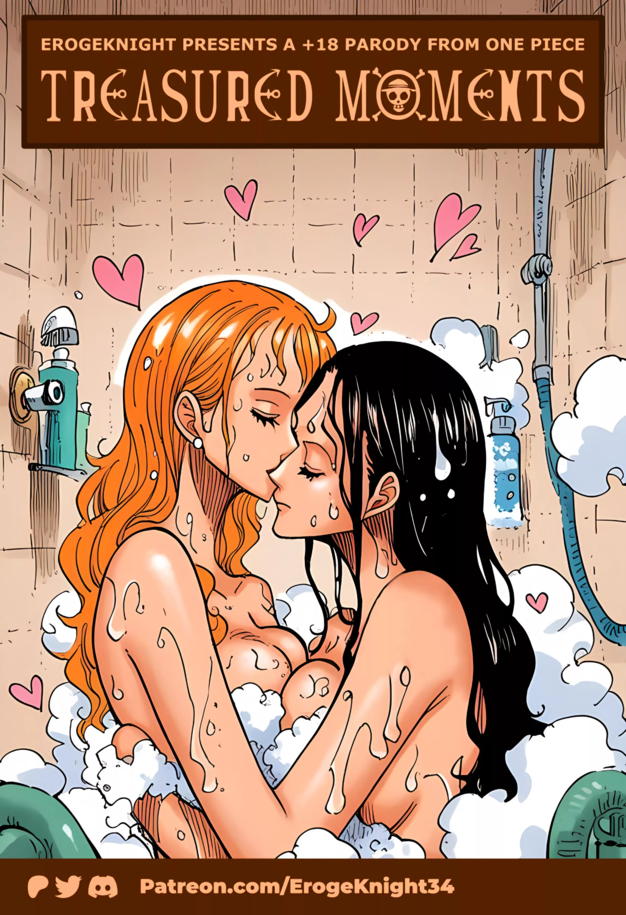 Untold love story 💜🧡 posted by une_piece