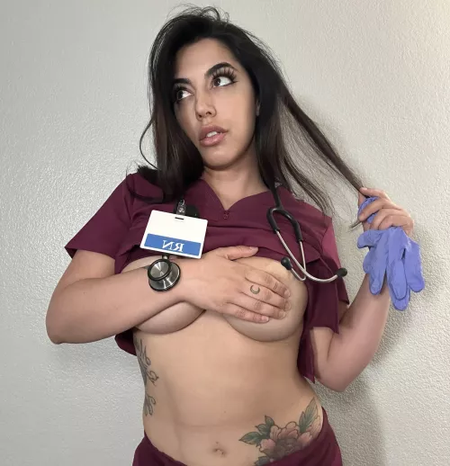 Would you fuck me real quick before my shift? by nurse_cherxo