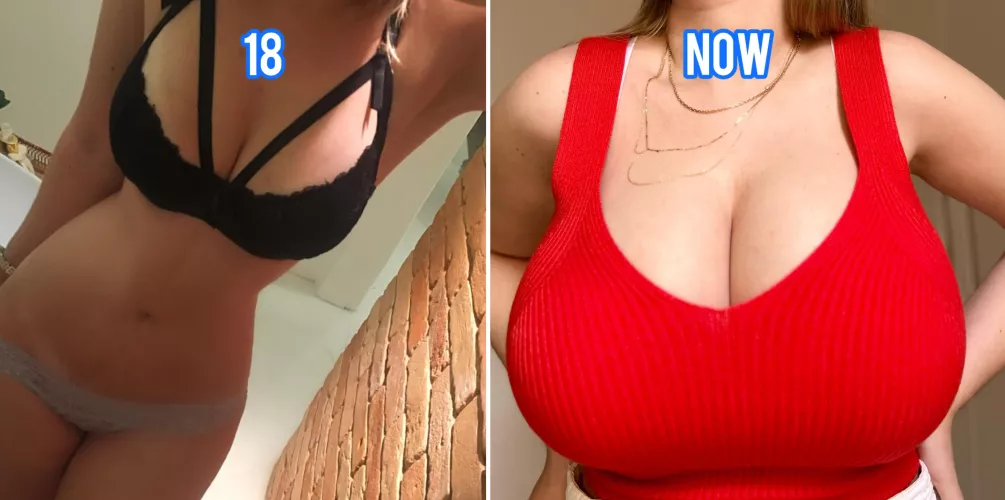 You might notice, my huge tits has caused me to go through a lot of bras. by closer2Chloe_backup