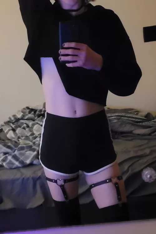 Feeling the femininity by GrayceFemboy