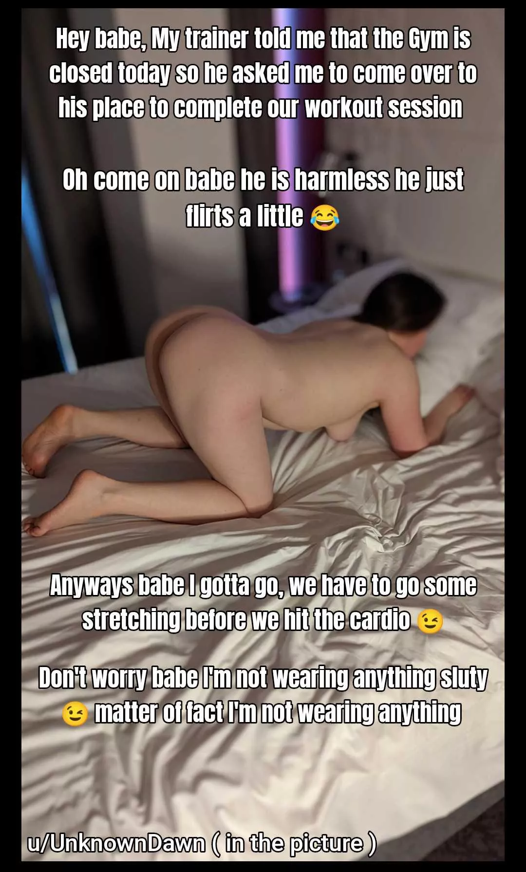 I hope her gym sessions are fine 🙄 posted by Pitiful_Set_8980