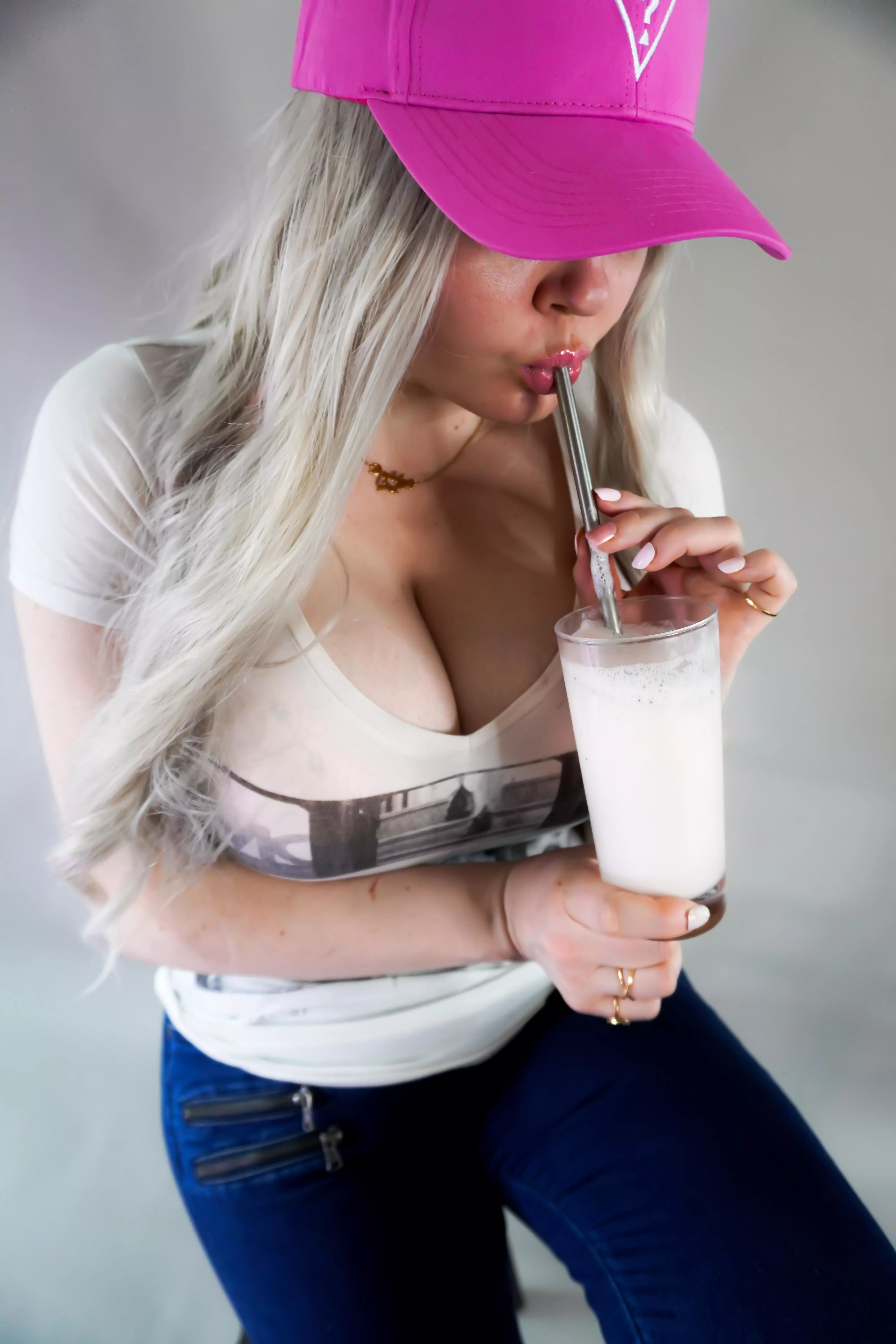 I wonder if my juggs  are full already posted by Milky-Cakes