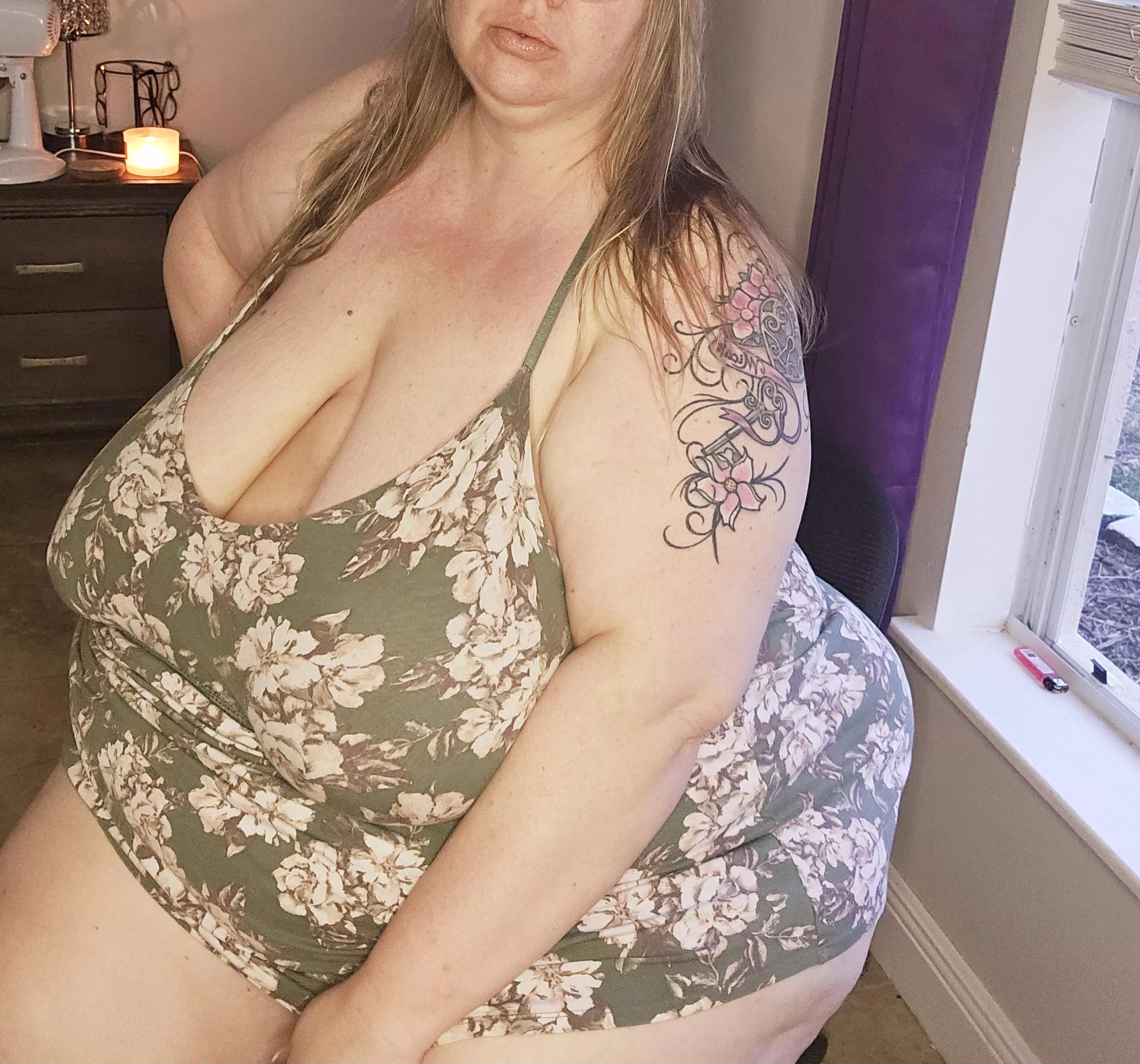 My grub hub deliver driver hit on me wearing this. Would you? posted by haileyxxxfun