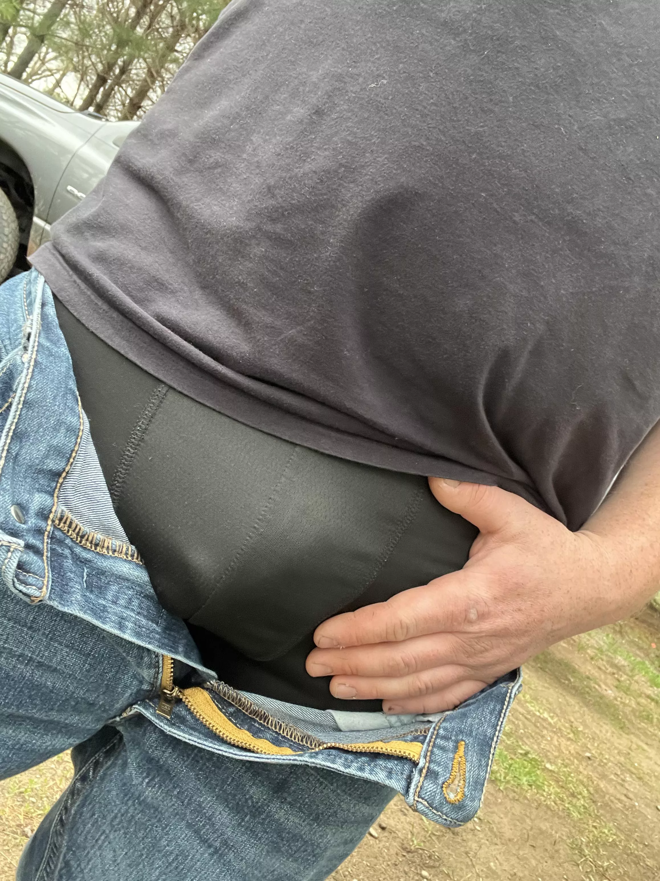 POV: You catch (M)e changing outside when I’m done splitting wood posted by Bigdickendiesel