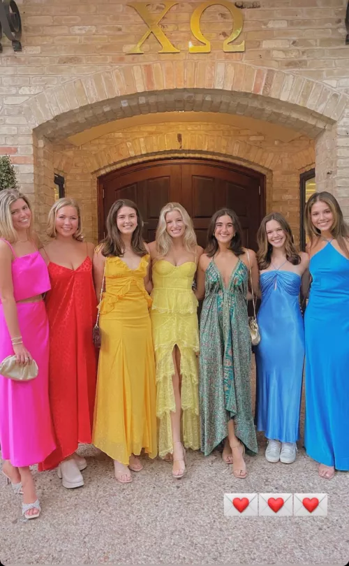 Rank these college sorority girls by Alternative-Drink516