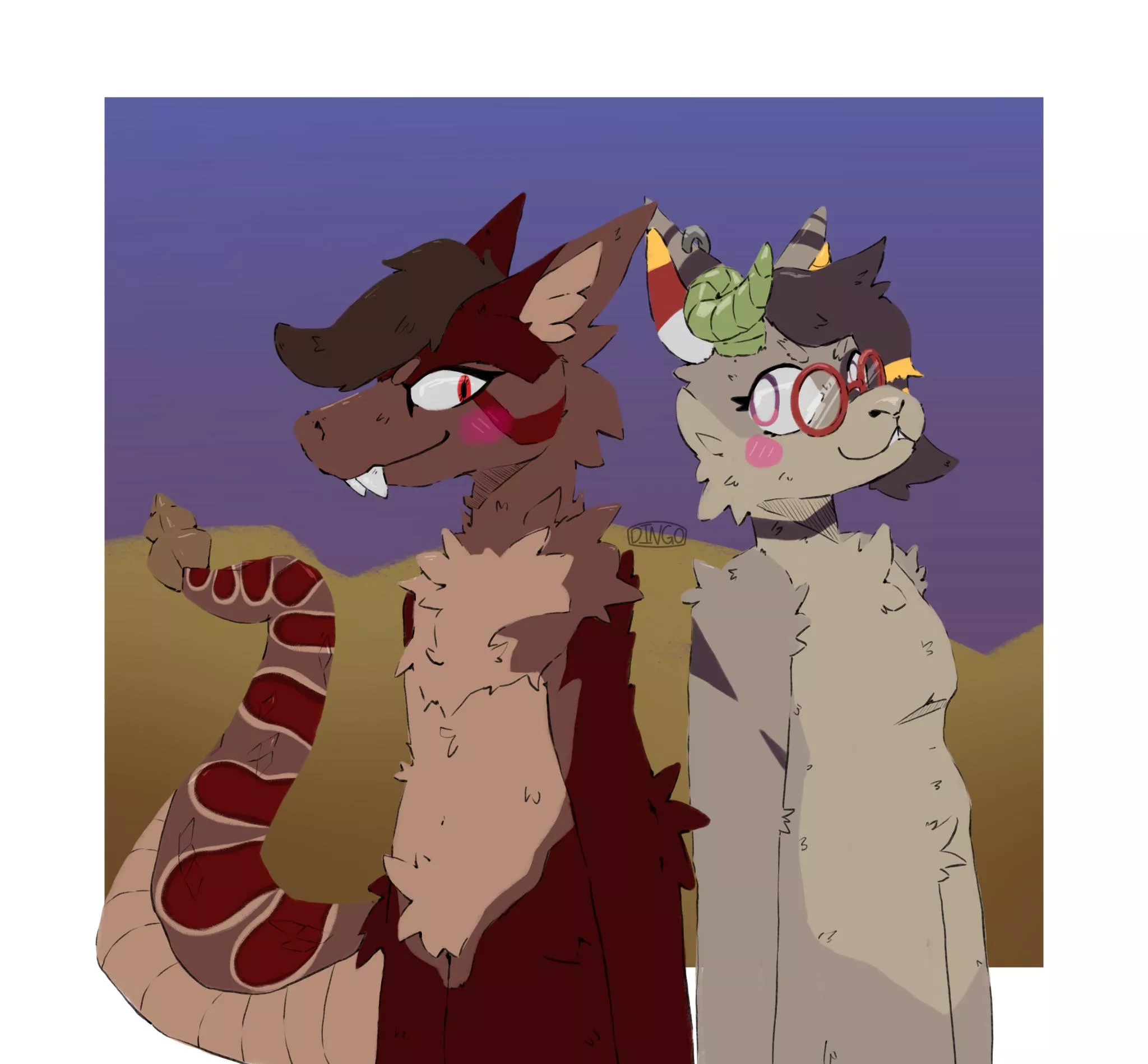 Recent art for doodleggoat on tumblr posted by delerious_dingo