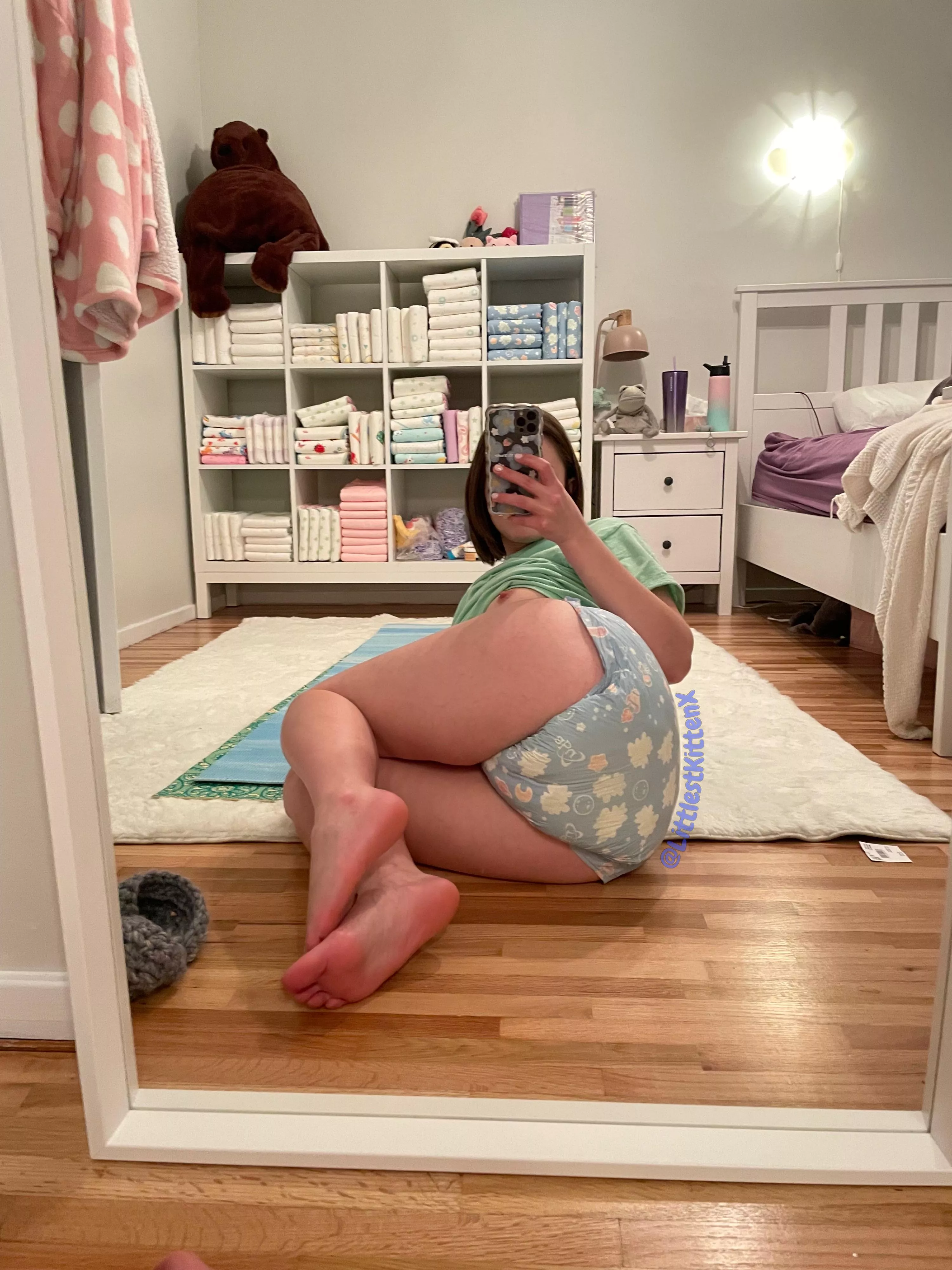 Soggy ABU space diapers 👽 posted by littlestkittenx