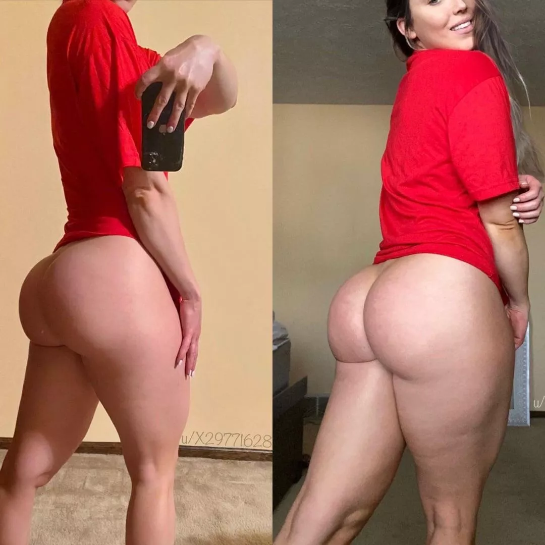Thoughts on my booty gains over the last year?😇 posted by X29771628