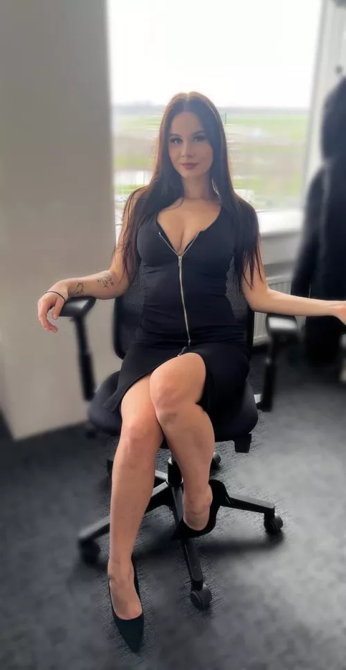 You can imagine if i wear panties underneath or not by Maximum-Sea3650