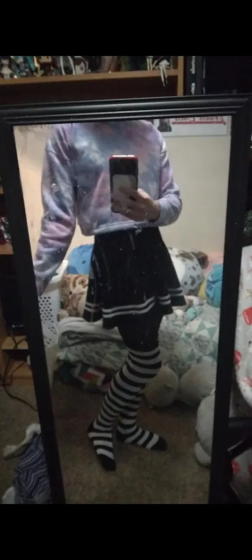 Another older photo bc I felt cute by ActuallyACatONLINE