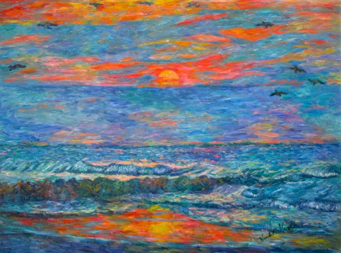 Beautiful Sunrise at Pawleys Island by 11Catalina