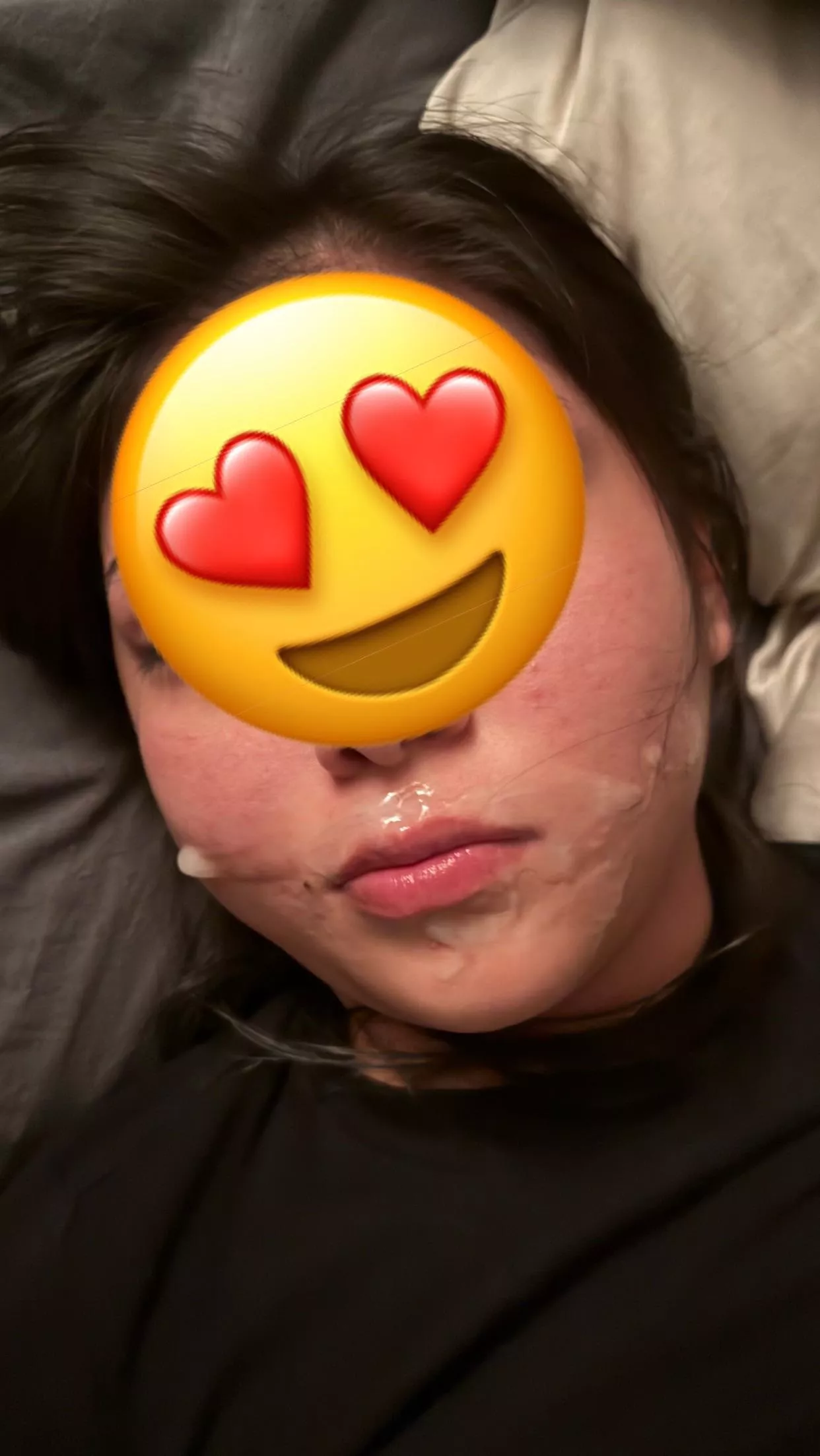Cum slurp my pretty face clean  posted by SexxyMila