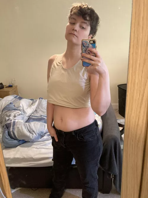 Desperately need a new binder cuz this one is struuggglinngg with my F cups  by SirSashaMarcel