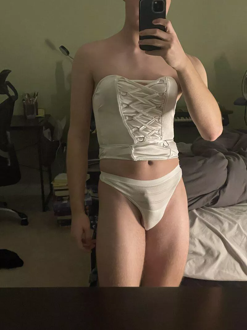 Do I look good in my sister’s clothes?? posted by No-Fox-34