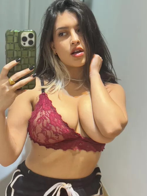 do you want to watch porn on my flatscreen mirror? by vikkphoria