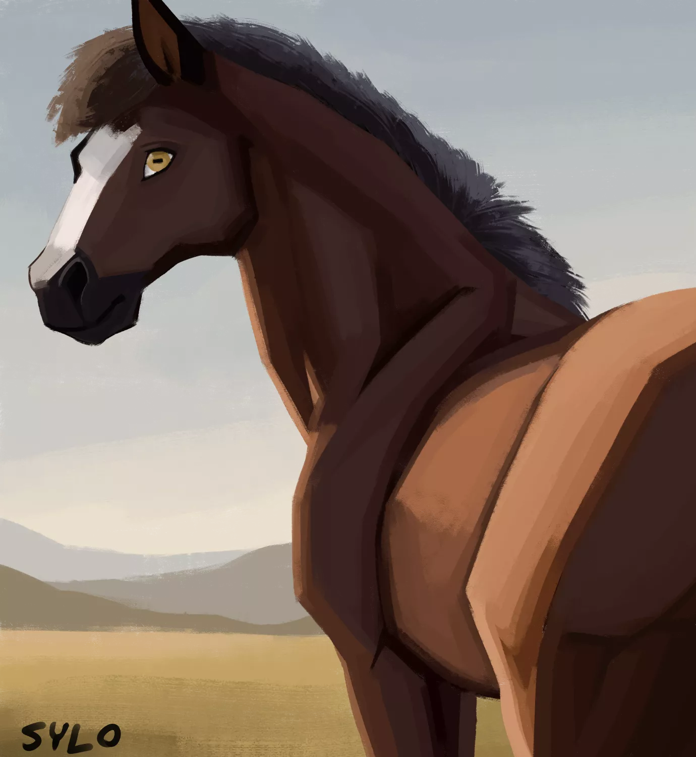 Fields (Art by me) posted by FancySuits