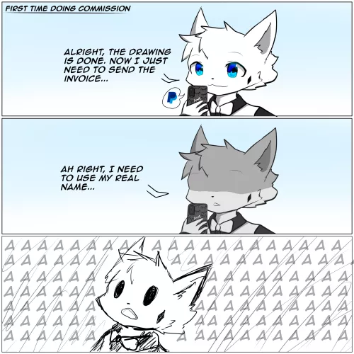 First time doing commission experience by Kurosh1ro