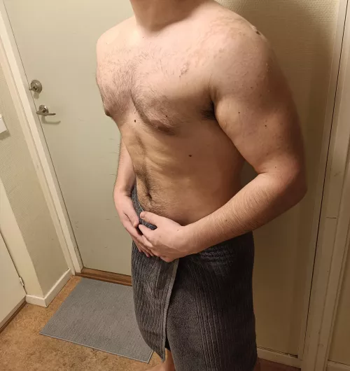 Fresh out of the shower  by i-camelot