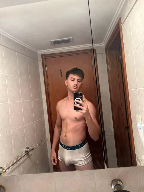 getting ready to hop on this shower real quick by itscameron_