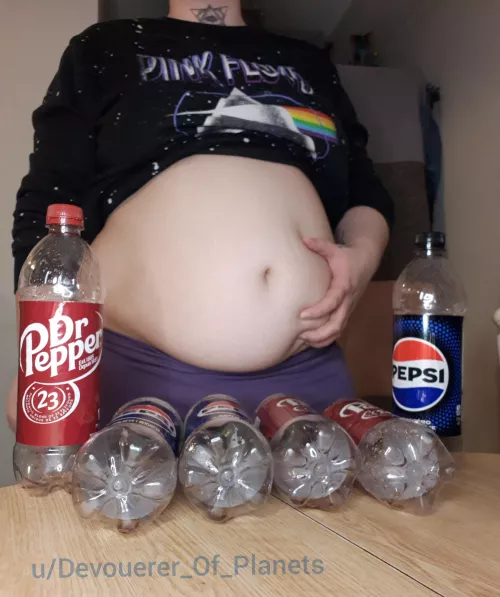 I couldn't stop after the third soda😰😖 by Devouerer_Of_Planets