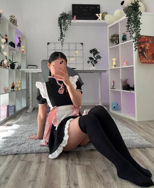 I’ll be your maid today 👉🏻👈🏻 by Sad_Bat6485