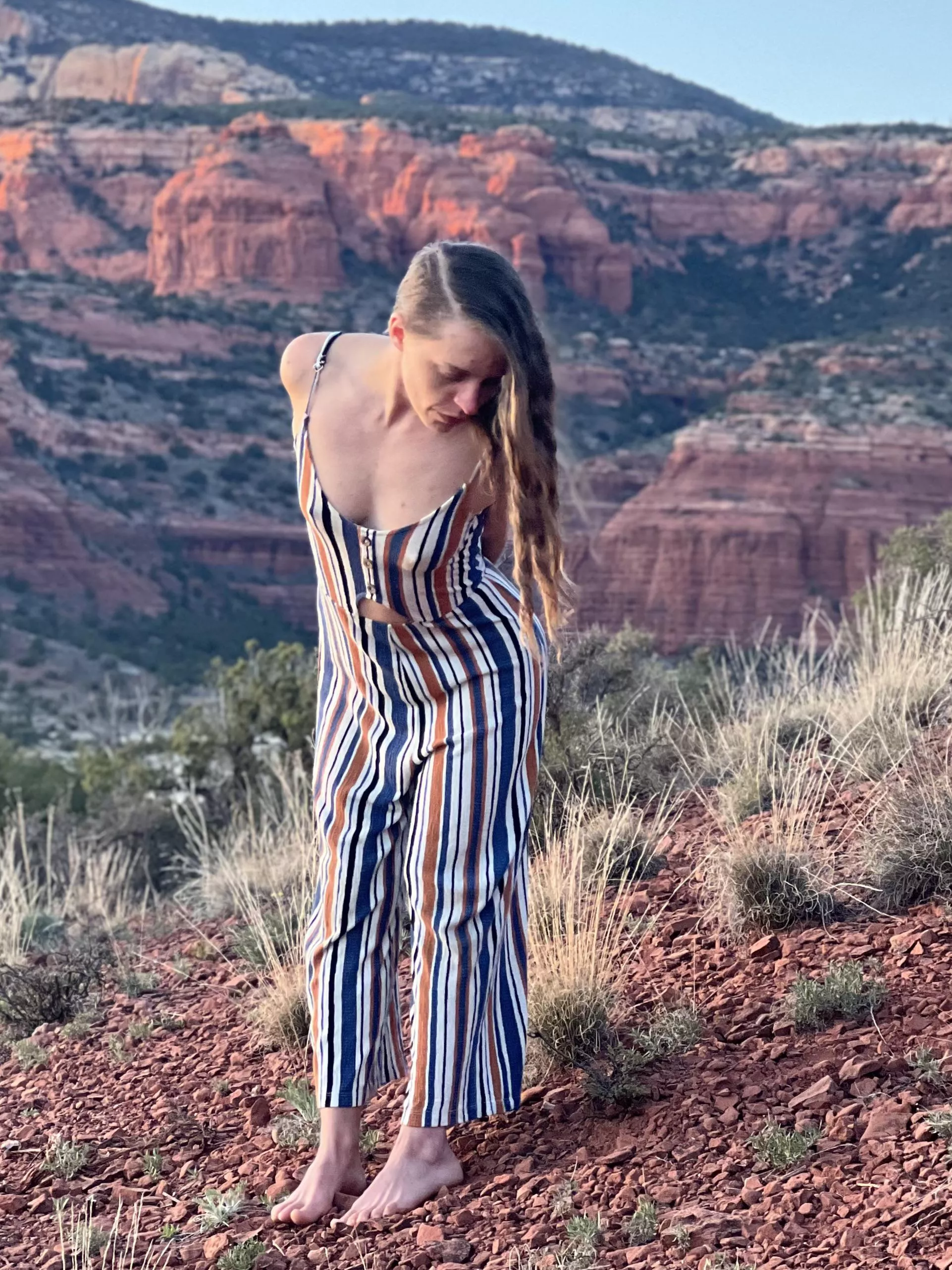 In the red rock posted by KinksAlongTheWay