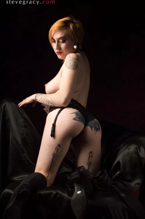 Jade in black by SteveGracyPhoto