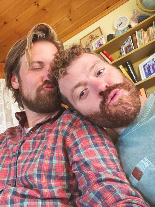 Just bein’ cuddly ☺️ by back2natureboys