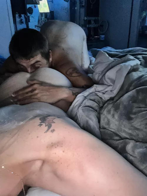 She loves it when I eat her ass and pussy from behind👅💦💦 by Hubsinwifey